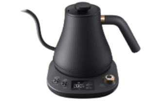 Gooseneck Electric Kettle,1200W Rapid Heating, 0.8L,Matte Black