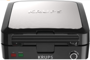 KRUPS Belgian Waffle Maker with Removable