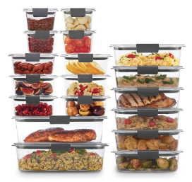 Rubbermaid Brilliance Food Storage Containers