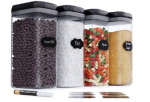 Airtight Extra Large Food Storage Containers