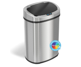 iTouchless SensorCan Kitchen Trash Can